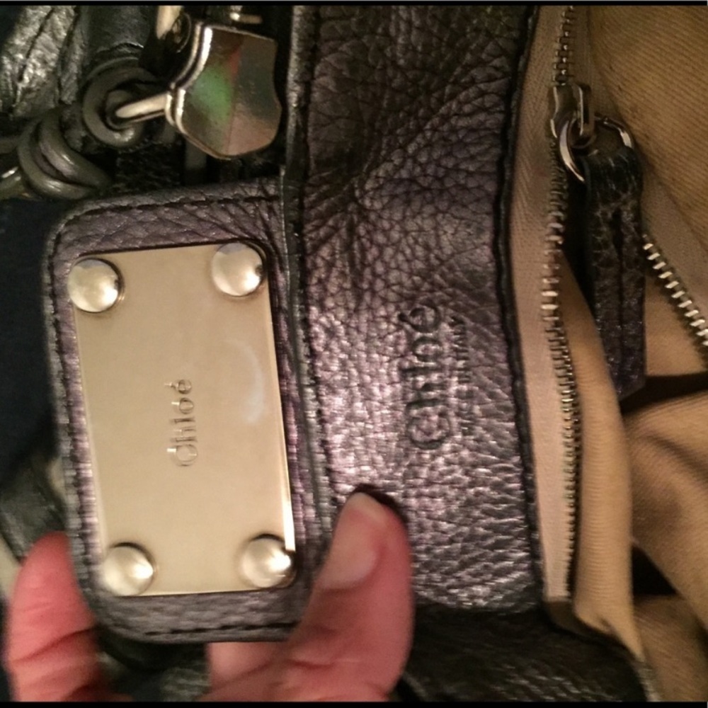Chloe Paddington Limited Edition Metallic Bag - Picture 7 of 8